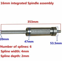 1個の波状工業用ベンチドリルスピンドルアセンブリz516ドリルマシン用