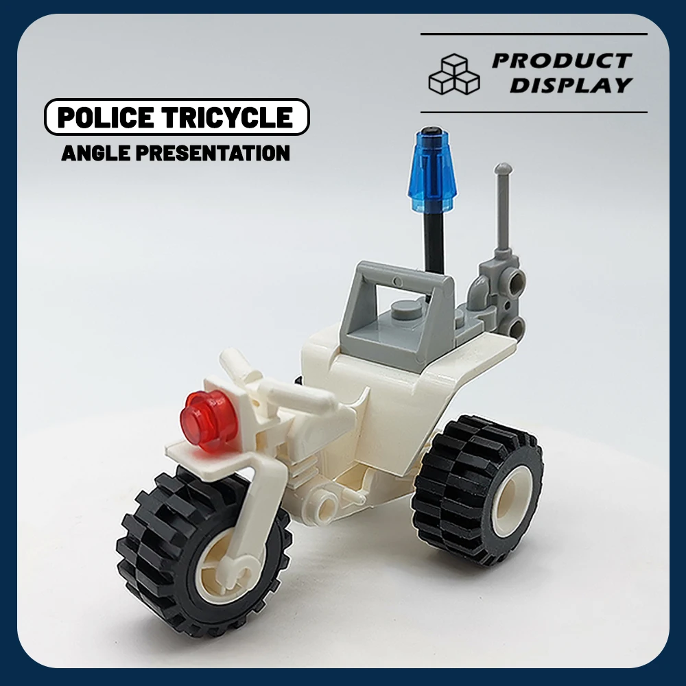 

Полицейские строительные блоки, городской автомобиль, сборка, настольные декоративные блоки, игрушки «сделай сам» для детей, подарки