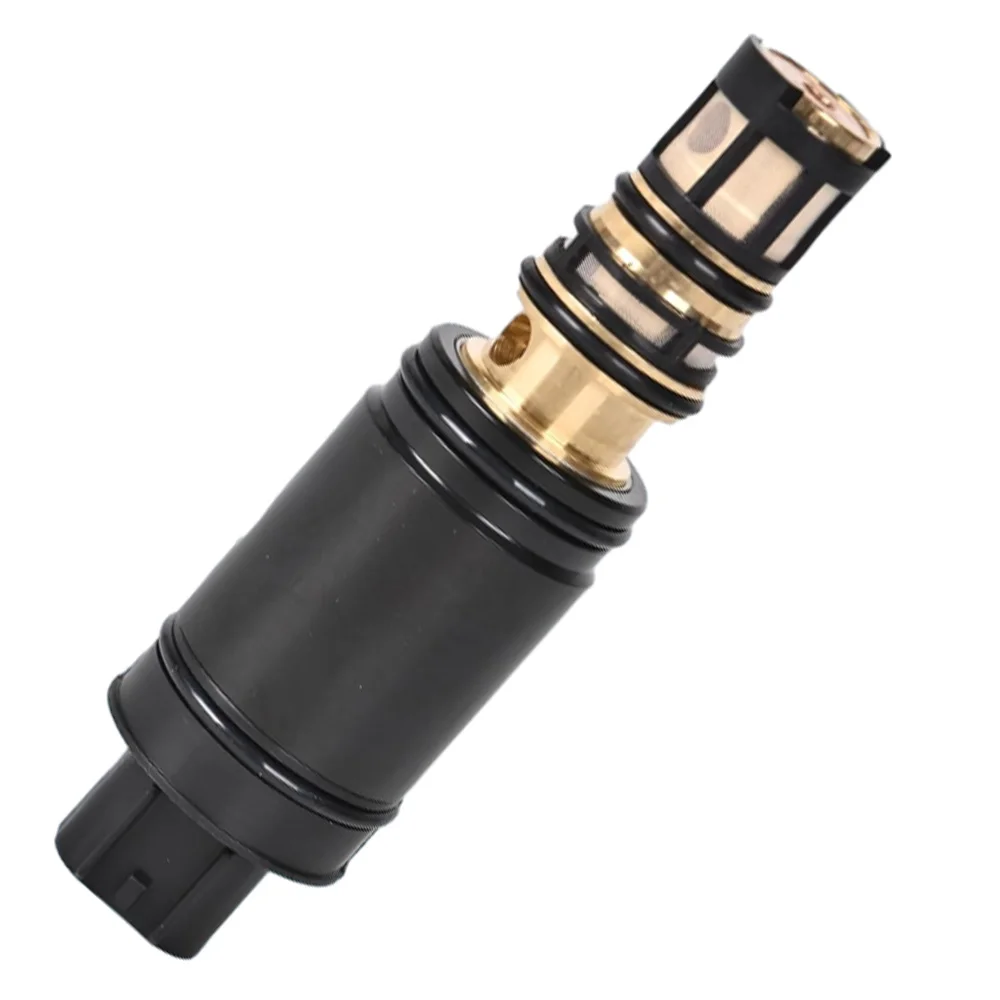 

1pc 2pins AC Compressor Control Solenoid Valve Black L/R10477C For Toyota Avalon 2013 2014 2015 2016 2017