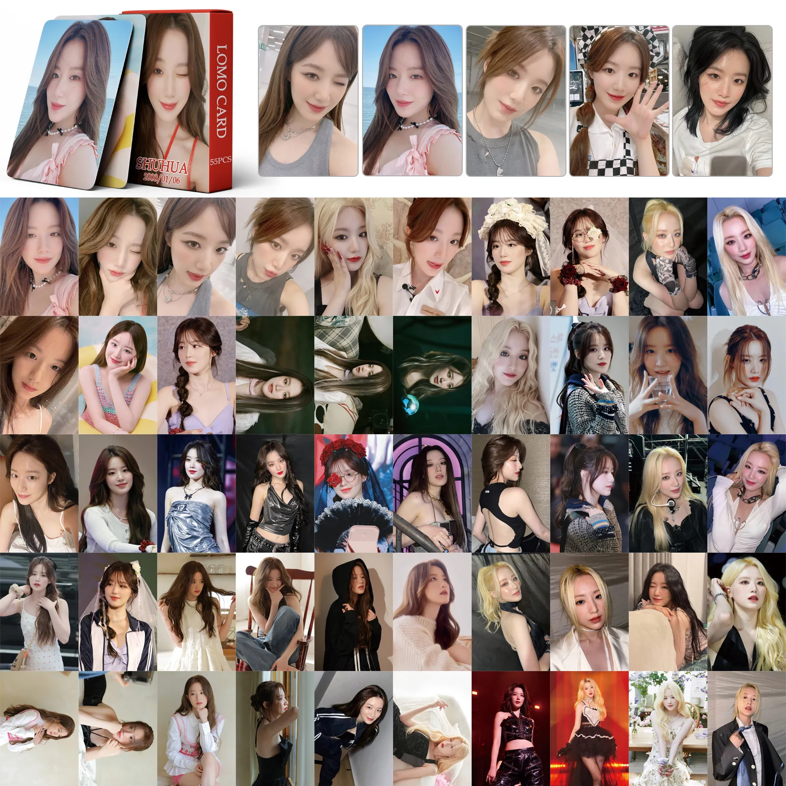 55 (G) I-DLE Cards, Ye Small Card Heat I Want That Shuhua Gidle