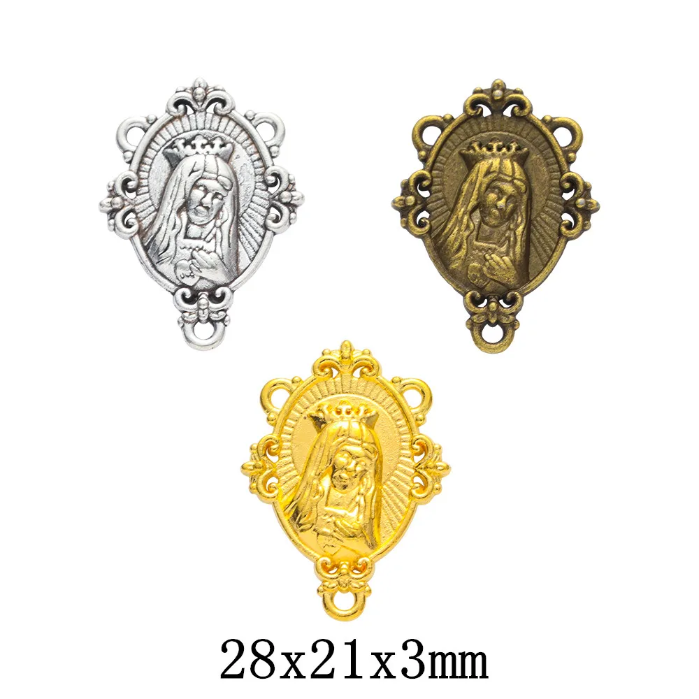 

30pcs Jesus Craft Supplies Charms Pendants for DIY Crafting Jewelry Findings Making Accessory 1327