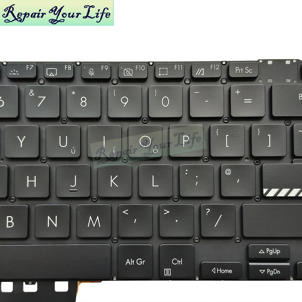 UK German Hungary Backlit Keyboard For ASUS Vivobook TP3402 TN3402 S14 Flip TP3402ZA TP3402VA TN3402YA Euro Notebook Backlight