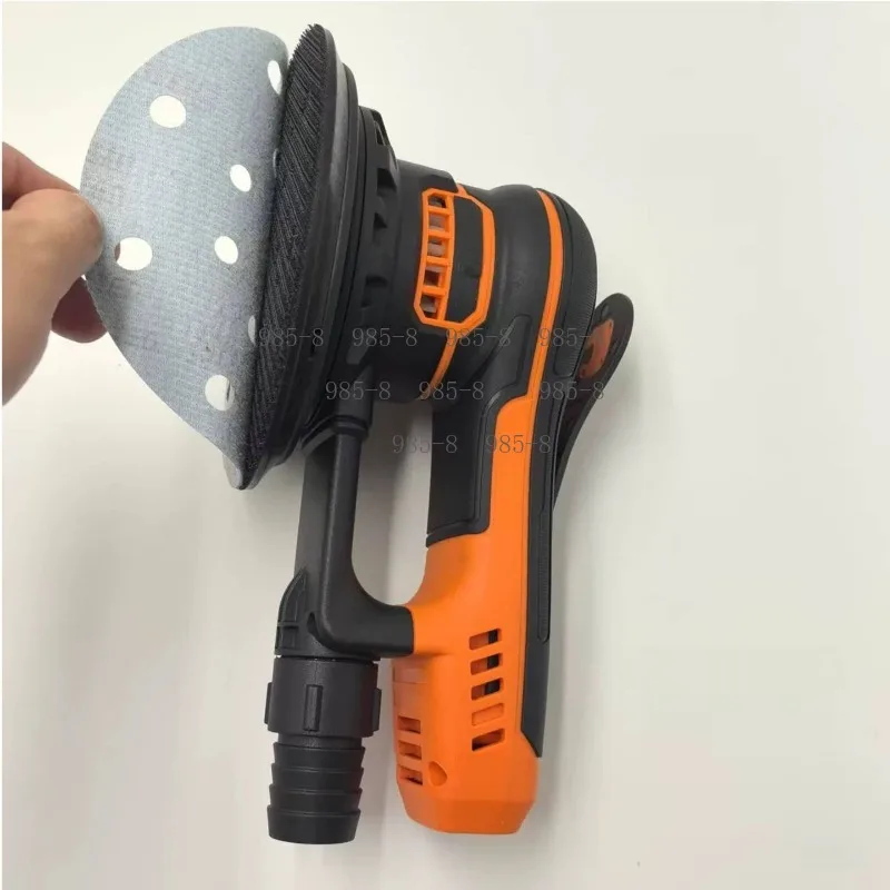 5mm Eccentric Grinding Head Dry Grinder, 6 Inch Brushless Sandpaper Machine For Car Atomic Ash Surface Polishing