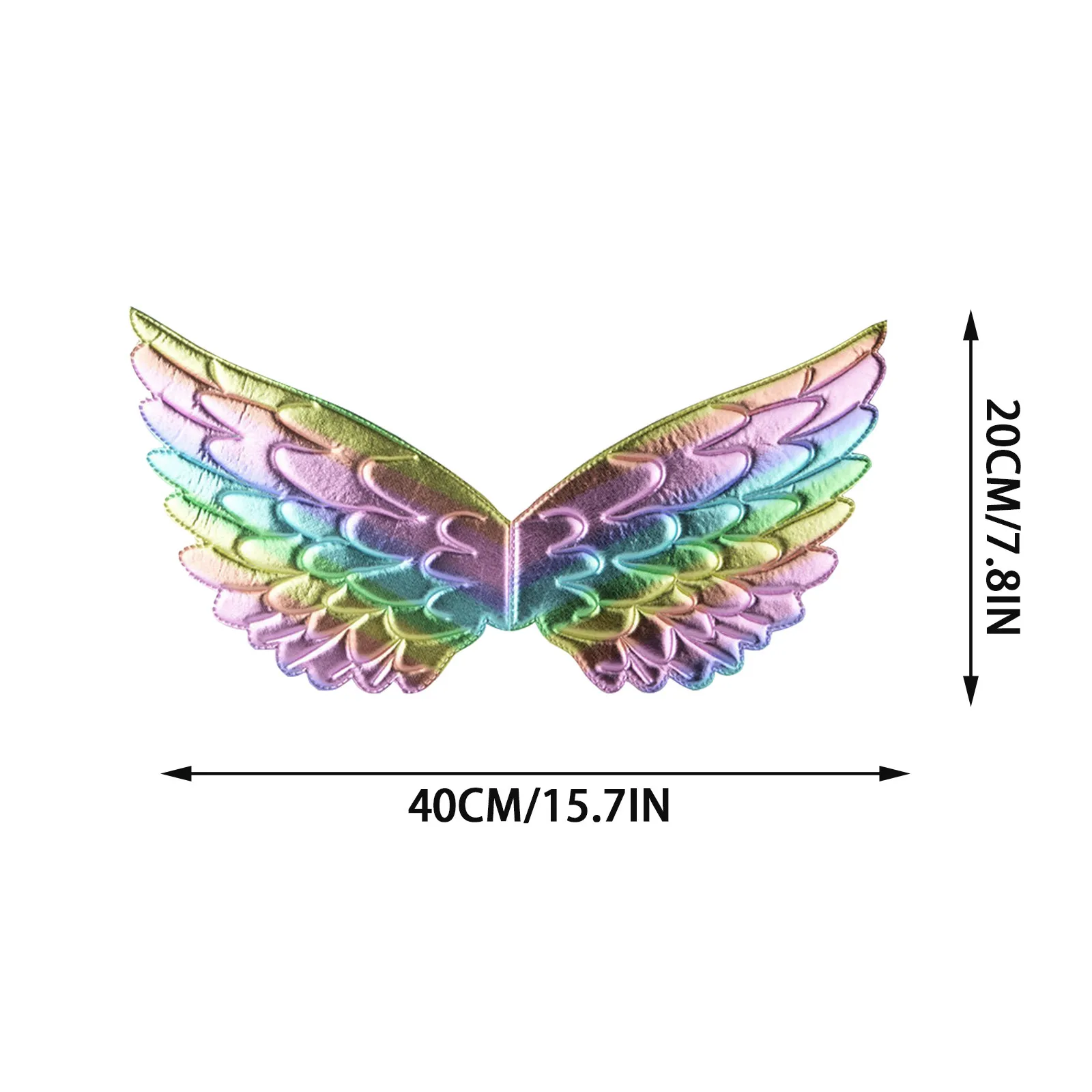 妖精天使虹の羽キッズギフトガールズボーイズ誕生日パーティー衣装フェスティバルパフォーマンス装飾コスプレ小道具用品