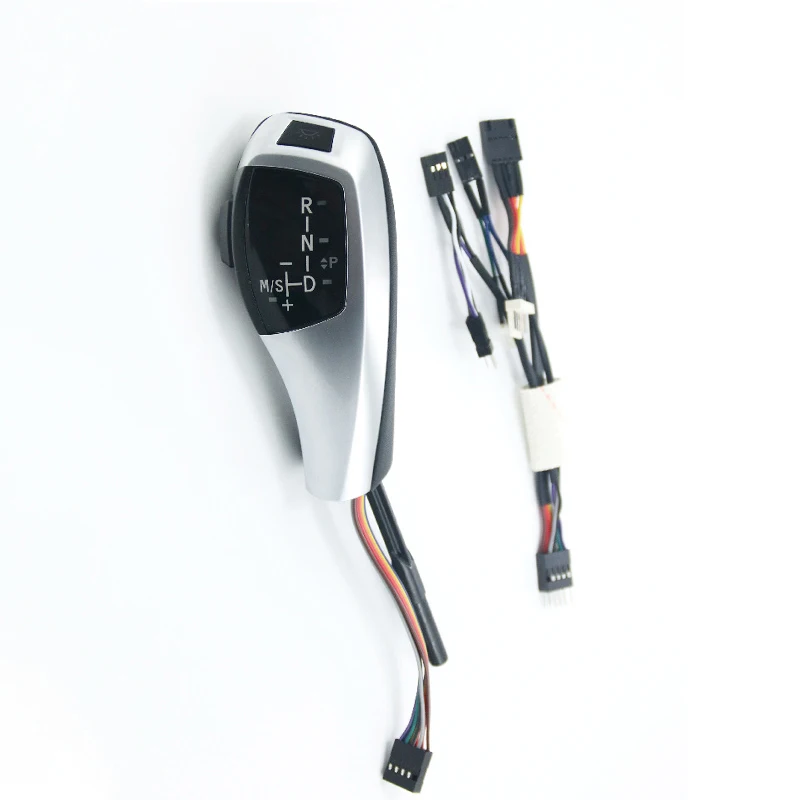 Gear Shift Knob Lever for BMW 3 series E46 E60 E90 E91 E92 E93 E38 E39 E53 X3 E83 320d 320i 323i 328i 330i With LED light