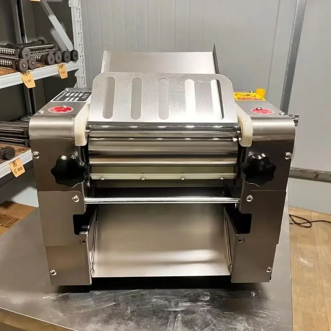 Kneading Machine Noodle Making Machine Tabletop Dough Sheeter Machine Home Use Pizza Bread Dough Pressing