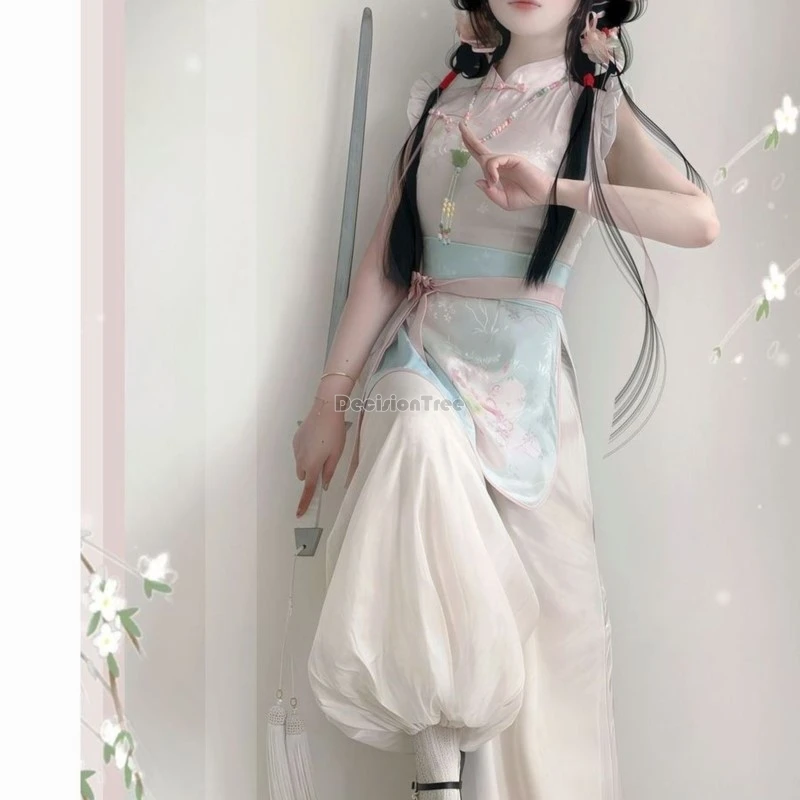 women's-summer-original-hanfu-stand-up-collar-top-female-cheongsam-top-pants-female-chinse-ancient-daily-commuting-clothing-set