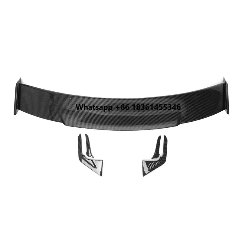 

Спойлер на крышку багажника GT Style из сухого карбона для всех моделей седанов, универсальный