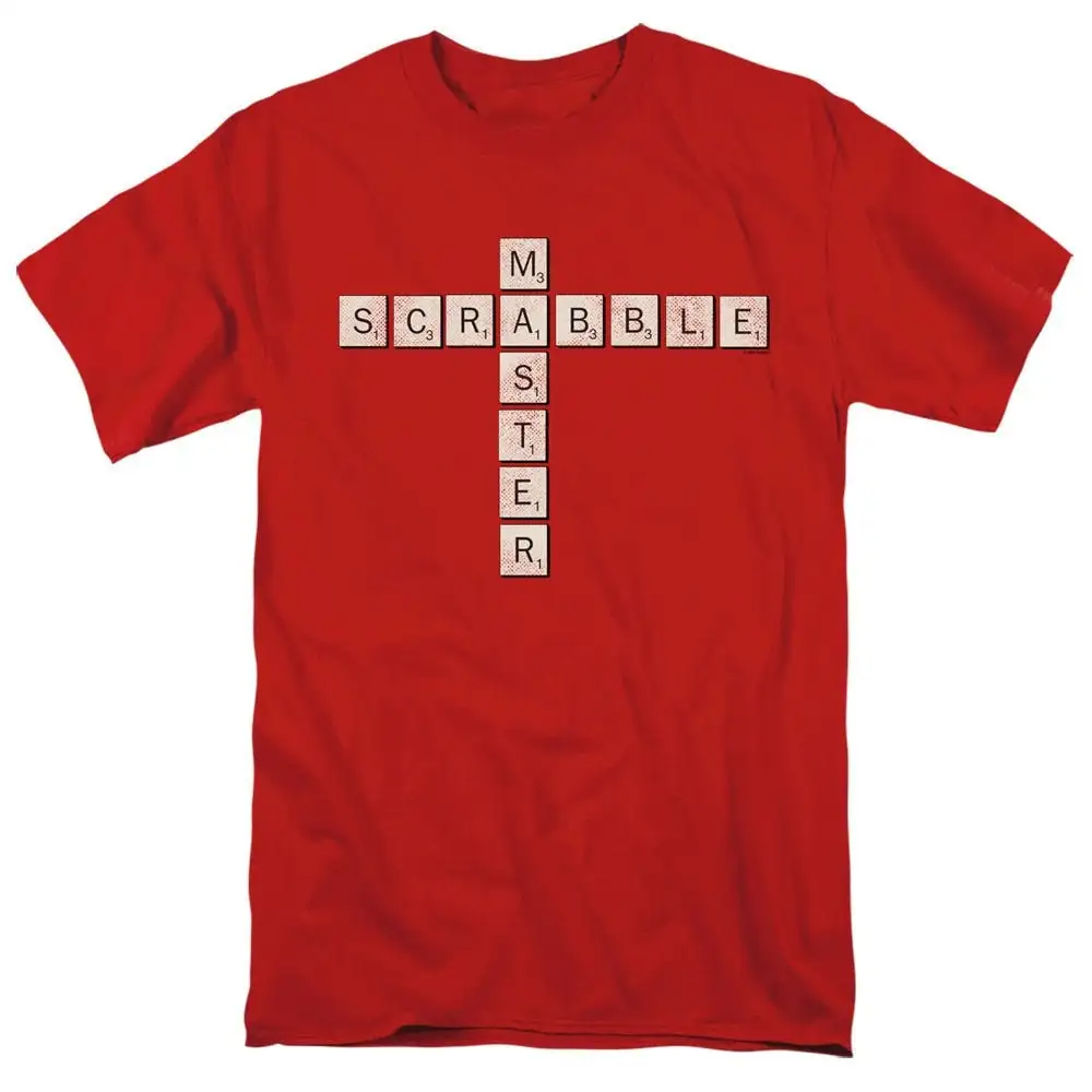 Scrabble Master Red T Shirt