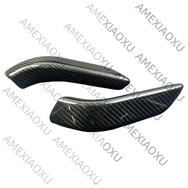 AMEXIAOXU Carbon Fiber Motorcycle Rear Rocker Arm Protective Cover Accessory Side Rear Frame Cover For STREET TRIPLE 765 RS 17-2