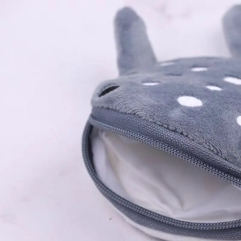 Kids  Accessories Fashion Plush Bag Shark Print Cute Kids Wallet Creative Short Wallet Kids Mini Coin Bag image 2