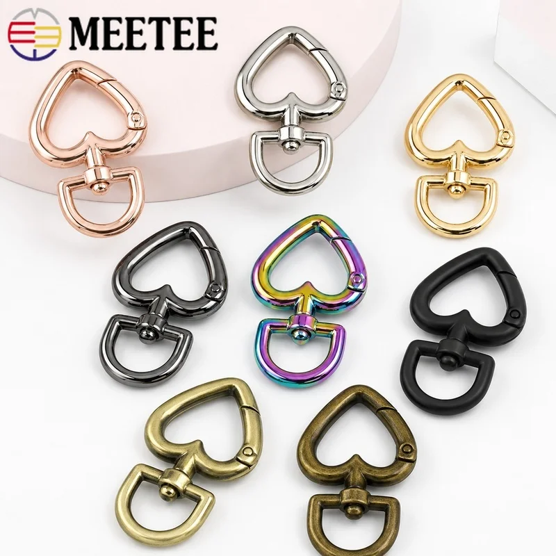 

5-20Pcs 13/20mm Metal Swivel Lobster Clasps Key Ring Snap Hooks Handbag Strap Connector DIY Hardware Accessory for Wallets Craft