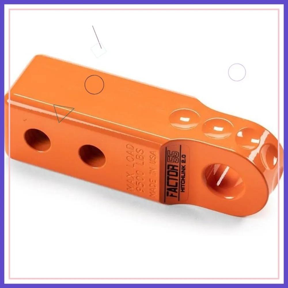

Heavy Duty 2" Hitch Recovery Point - 9500 lb Rated, 51000 lb Ultimate Strength for Off-Road Adventures