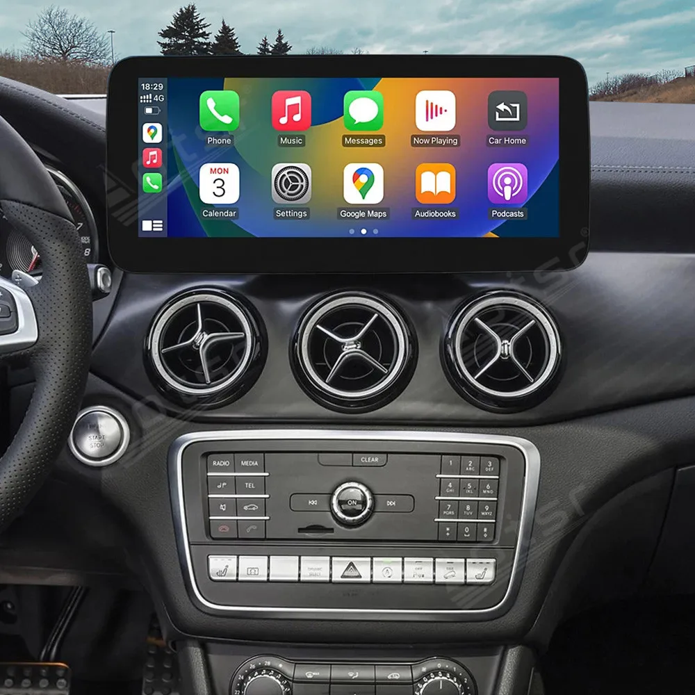 Linux Wireless Apple CarPlay Android Auto HiCar For Mercedes Benz AB CLA GLA 2016-2018 Upgrade The Original Car Mirror Link