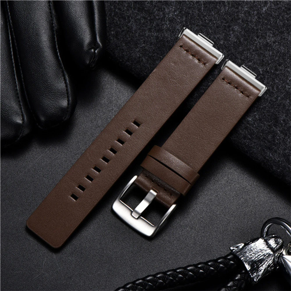 Pulseira de couro masculina para huawei watch fit 4 pro, pulseira substituída, pulseira elegante para huawei fit 4, acessórios para huawei fit 3