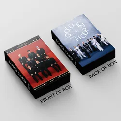 55pcs/set Kpop ATEEZ Lomo Cards Photo Album GOLDEN HOUR : Part.2 Ice on My Teeth Photocards