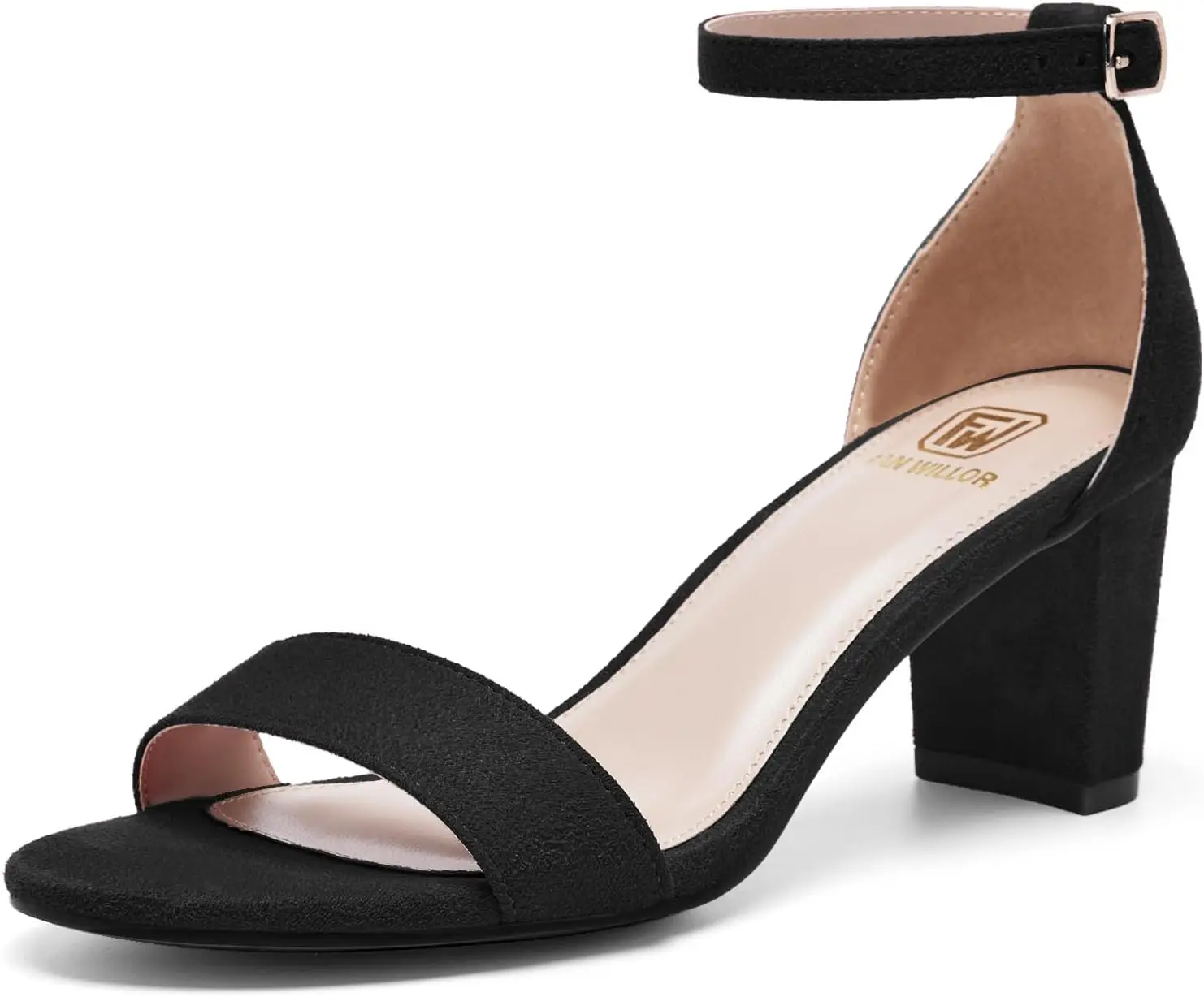 

Женские босоножки с открытым носком на массивном каблуке с ремешком на щиколотке для вечеринок и свадеб