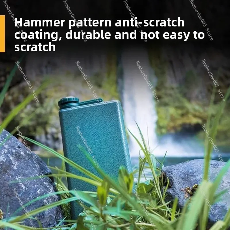 قارورة الورك الصغيرة المحمولة مع قمع زجاجة الخمور جيب خمر للاستخدام في الهواء الطلق #4