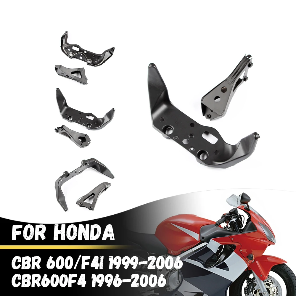 

Motorcycle Front Headlight Bracket Headlights Upper Fairing Stay Bracket For 1999-2007 Honda CBR600F4 F4i 2006 2005 2004 2003