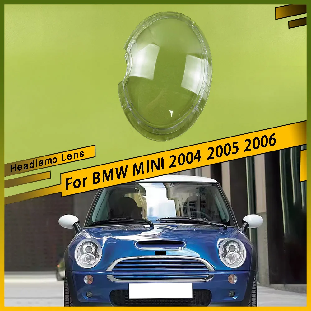 

Для BMW MINI 2004 2005 2006, крышка объектива передней фары автомобиля, авто корпус, абажур, стеклянная крышка, крышки фары