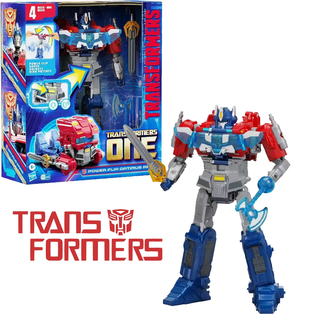 

[in-stock] Hasbro Transformers One Optimus Prime Model Toy Anime Gift Action Figures Collect