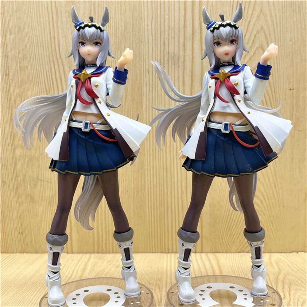 Bandai Pretty Derby Oguri Cap Desktop landscape model The genuine bulk cargo has defects Model Doll Action Figure Birthday Gift