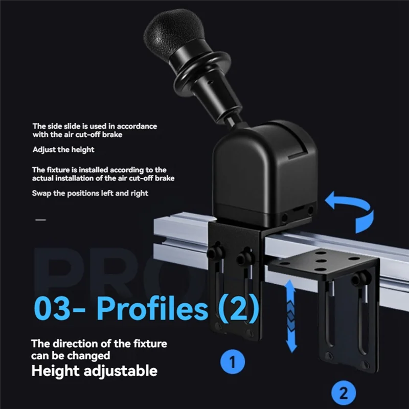 B27B Улучшенные игровые возможности — USB Sim-ручной тормоз для европейских/американских грузовиков Sim с легко устанавливаемым зажимом