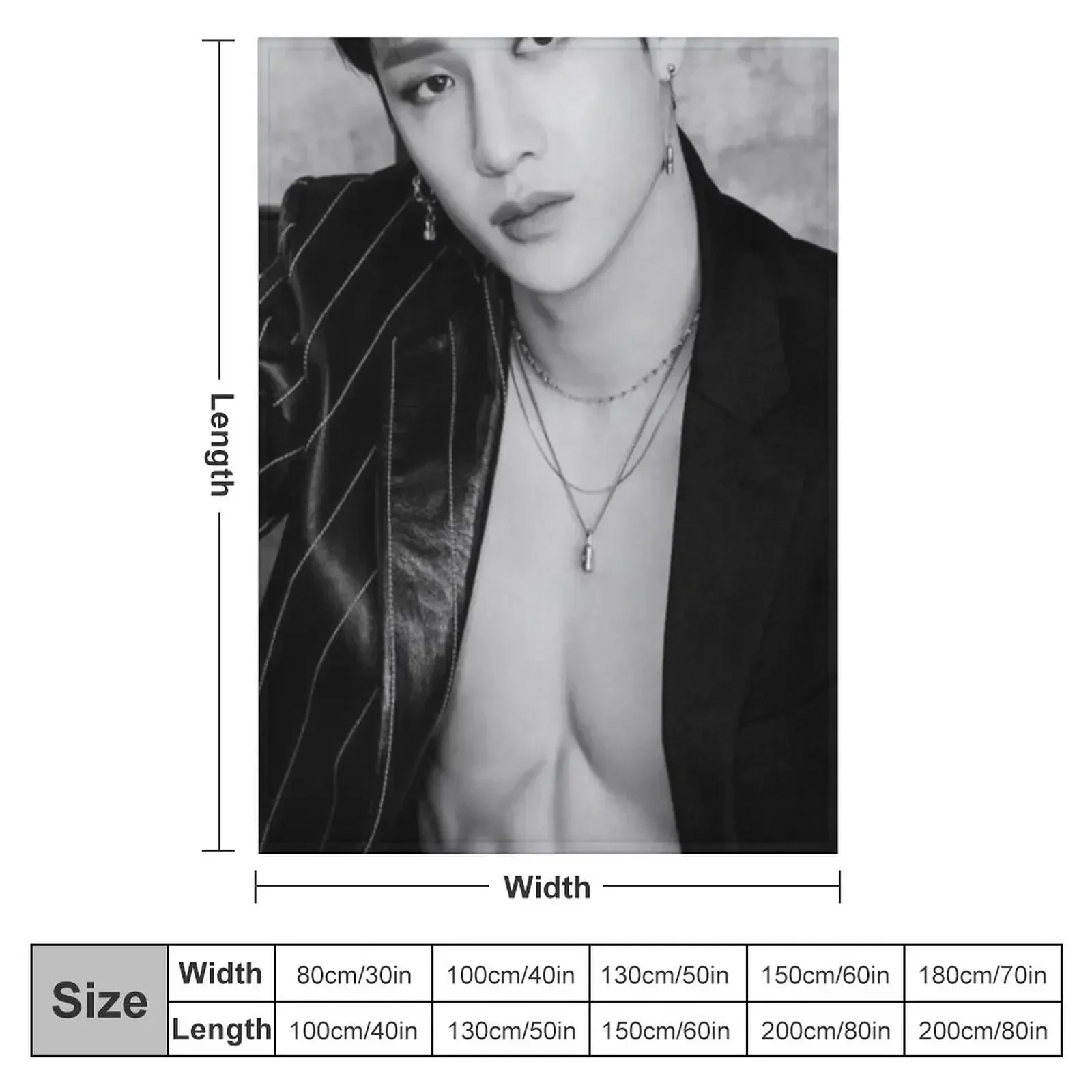 Bang Chan Throw Blanket Camping Bed covers warm winter Blankets