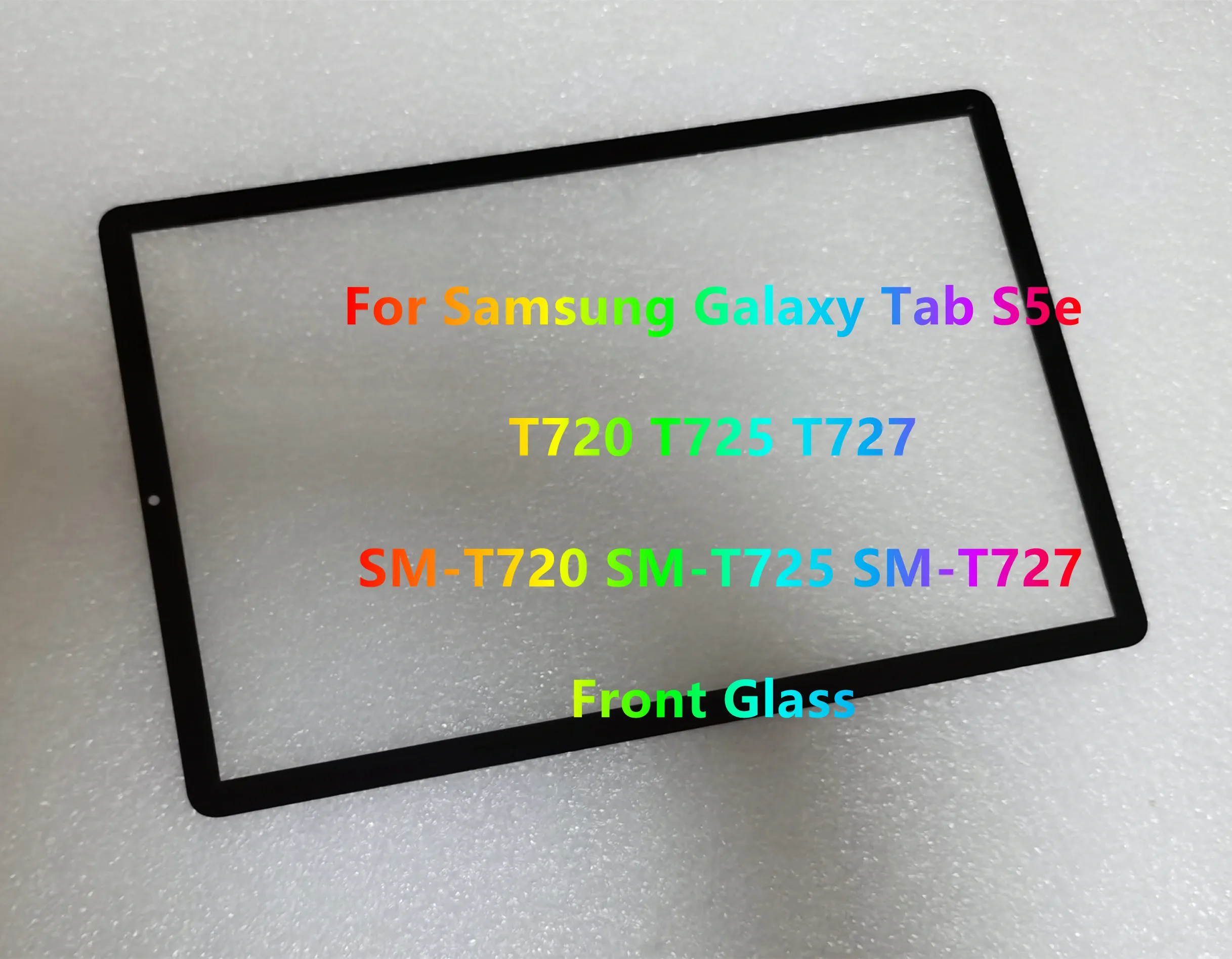 New 10.5\'\' For Samsung Galaxy Tab S5e T720 T725 T727 SM-T725 T727 T720 Touch Screen Front Glass Outer Panel + Laminated OCA Glue