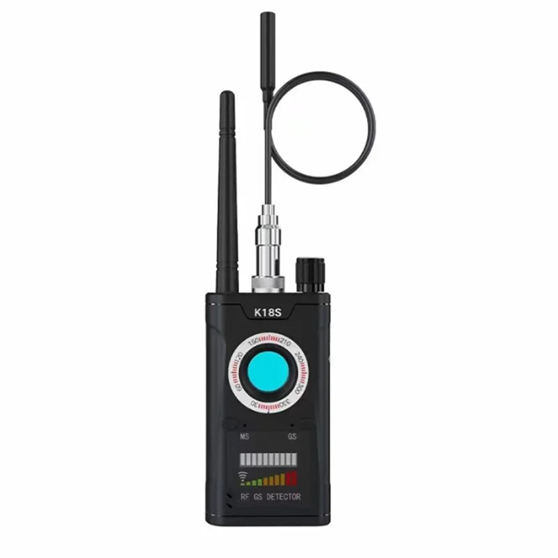 AA60-K18S GPS 추적기용 감지기 방지 RF 감지기 스캐너, 청취 장치, 여행용 카메라 파인더, 호텔 생활 EU Plu