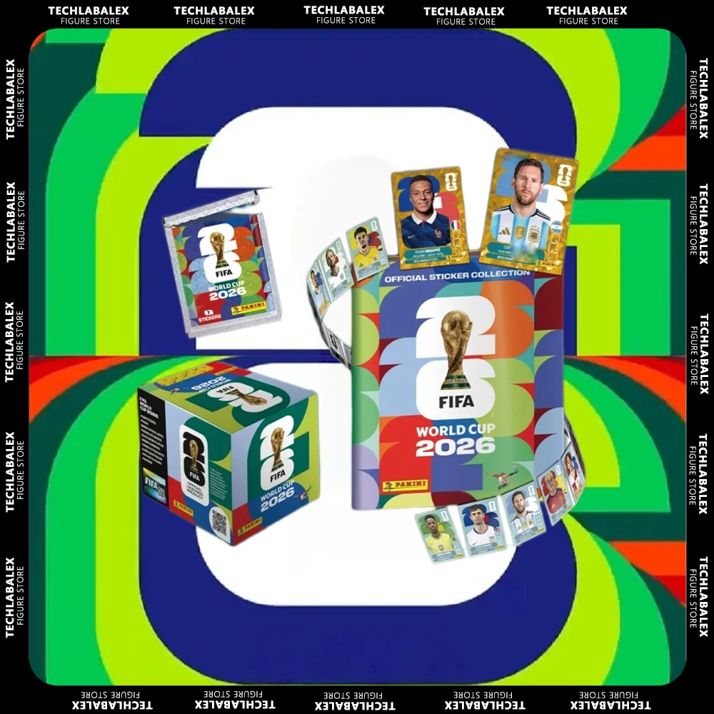 

In Stock Original Panini 2026 World Cup Sticker Pack Album Limited Edition Soccer Memorabilia Set Collect Football Souvenir Gift