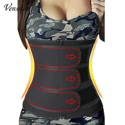 Vensslim Women Waist Trainer Belt BellyTrimmer Slimming Band Neoprene Body Shaper Sports Girdles Workout Compression Shapewear