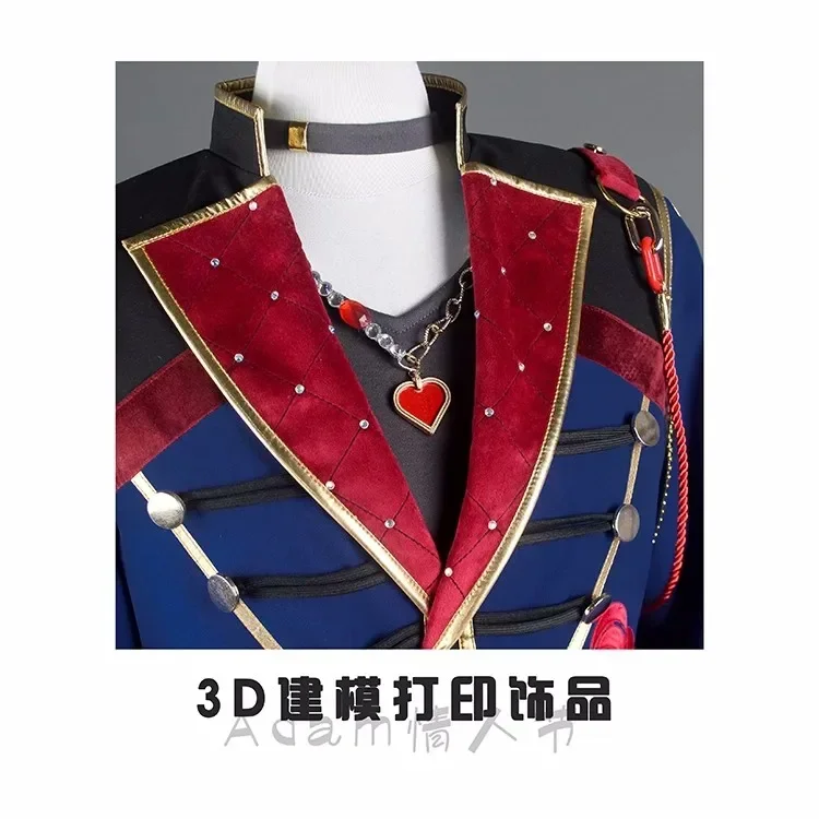 [Customized] Game Ensemble Stars 2 Valentine's Day Adam/Eve Ran Nagisa/Tomoe Hiyori Cosplay Costume Halloween Party Outfit