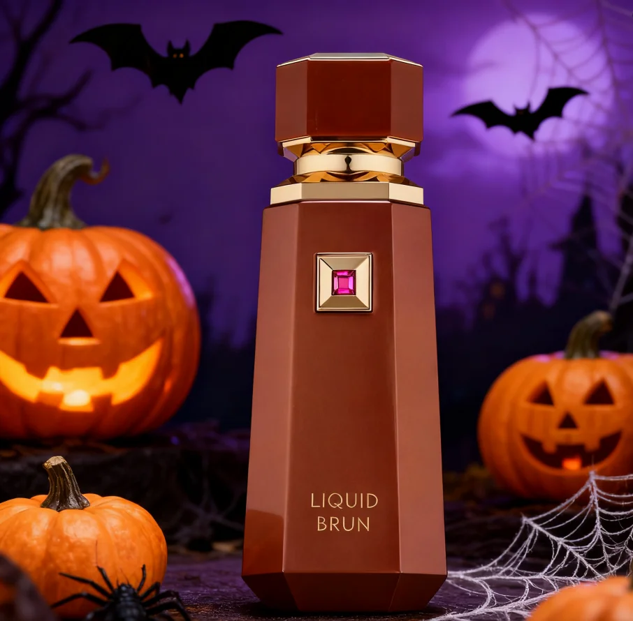 Perfume unissex LIQUID BRUN -100ml/3.4oz perfume de colônia de onça árabe de luxo |   Perfume de almiça picante Woody |   Perfume de longa ação Oi