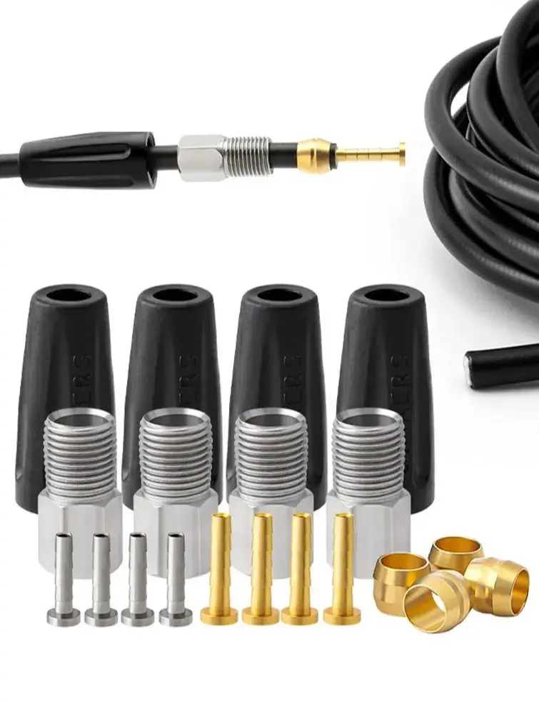 AliExpress MUQZI Brake Hose Kit MTB Road Bike Hydraulic Disc Brake Hose BH59 BH90 Brake Olive Connect Insert Kit