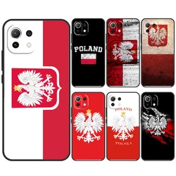 Poland Polish Flag Case For POCO M6 Pro F3 F5 M5s X3 X5 X6 Pro Xiaomi 14 13 Ultra 11T 12T 13T Pro 12 Lite Cover