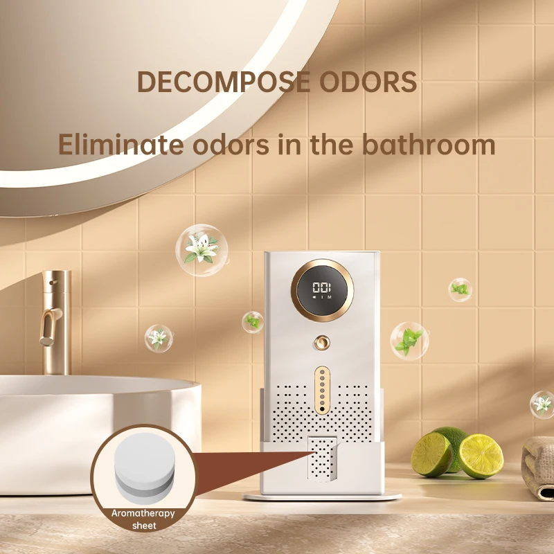 Xiaomi Youpin لتنقية الهواء مولد رائحة الدخان منقي هواء محمول منزلي لغرفة السيارة والمطبخ مع فلتر HEPA قابل للاستبدال