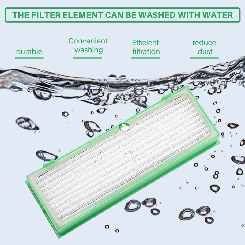 A98G-10 Buah Filter Debu Pengganti Filter Hepa untuk Aksesori Penyedot Debu Vorwerk Kobold VR200