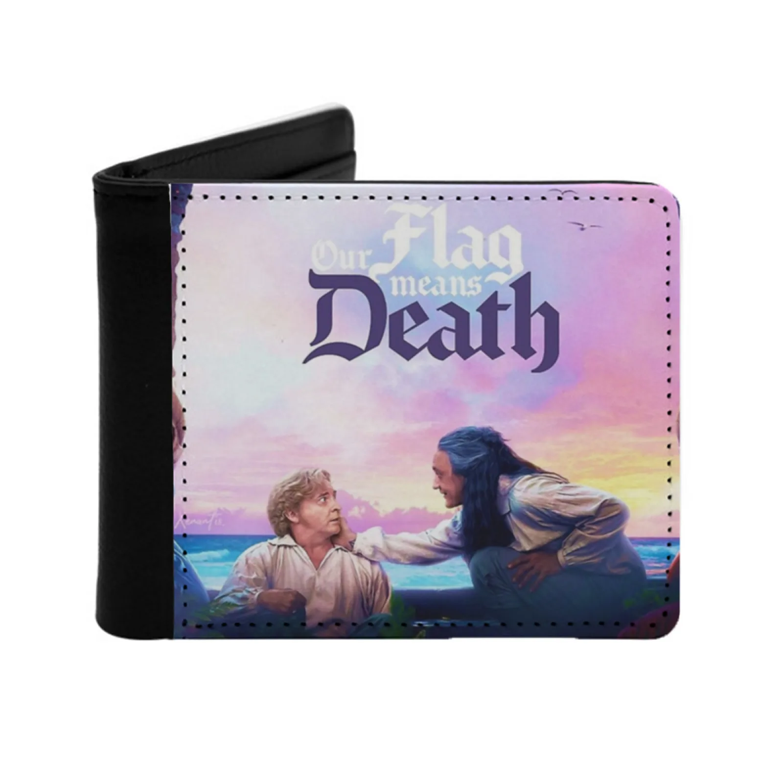 

Наш флаг означает смерть Кожаные мужские кошельки Держатель кредитной карты Кошелек Черный кошелек Наш флаг означает серию смерти Макс Писания