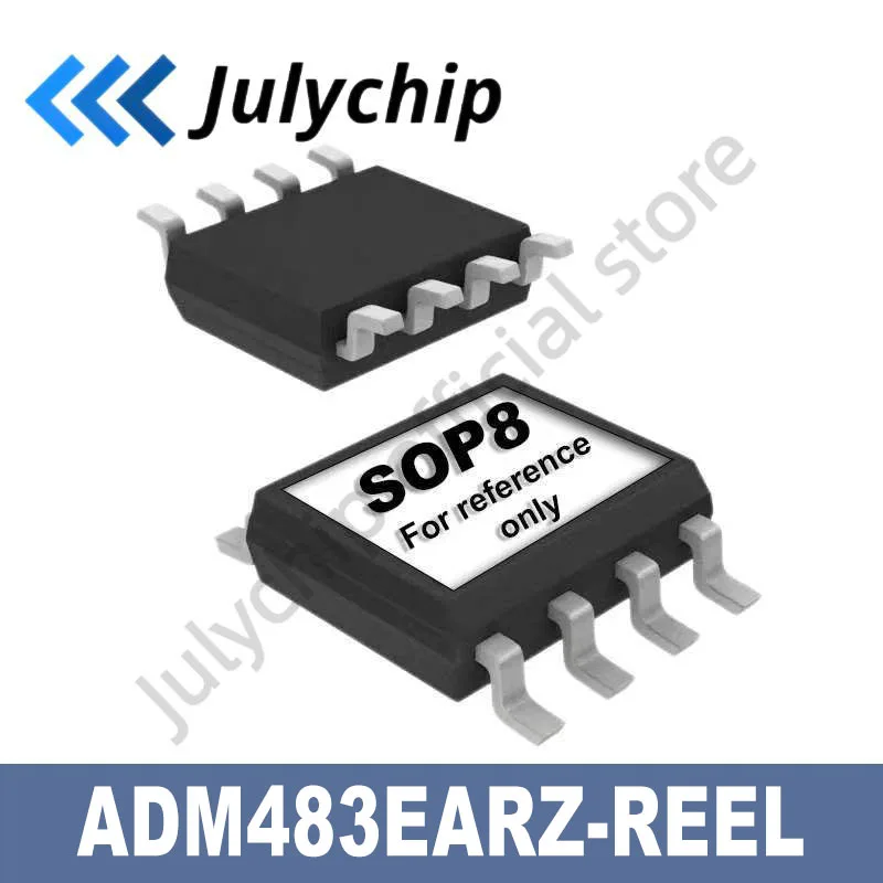 ADM483EARZ-REEL 1/1 Transceiver Half RS422, RS485 8-SOIC