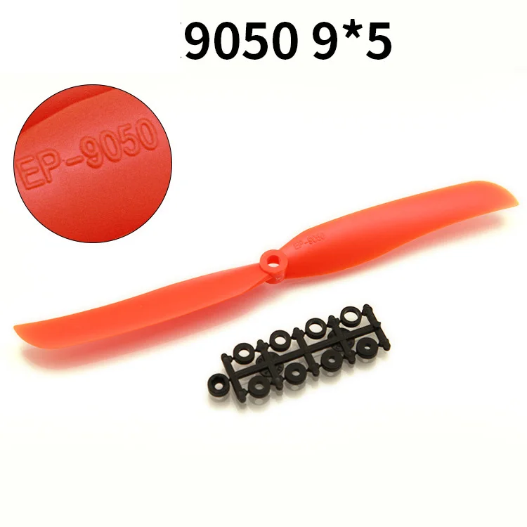 10 PCSDirect Drive Plastic Propellers 5030 6035 7035 8040 8060 9050 1060 1160 for RC Models Airplane with 6mm Diameter Washers