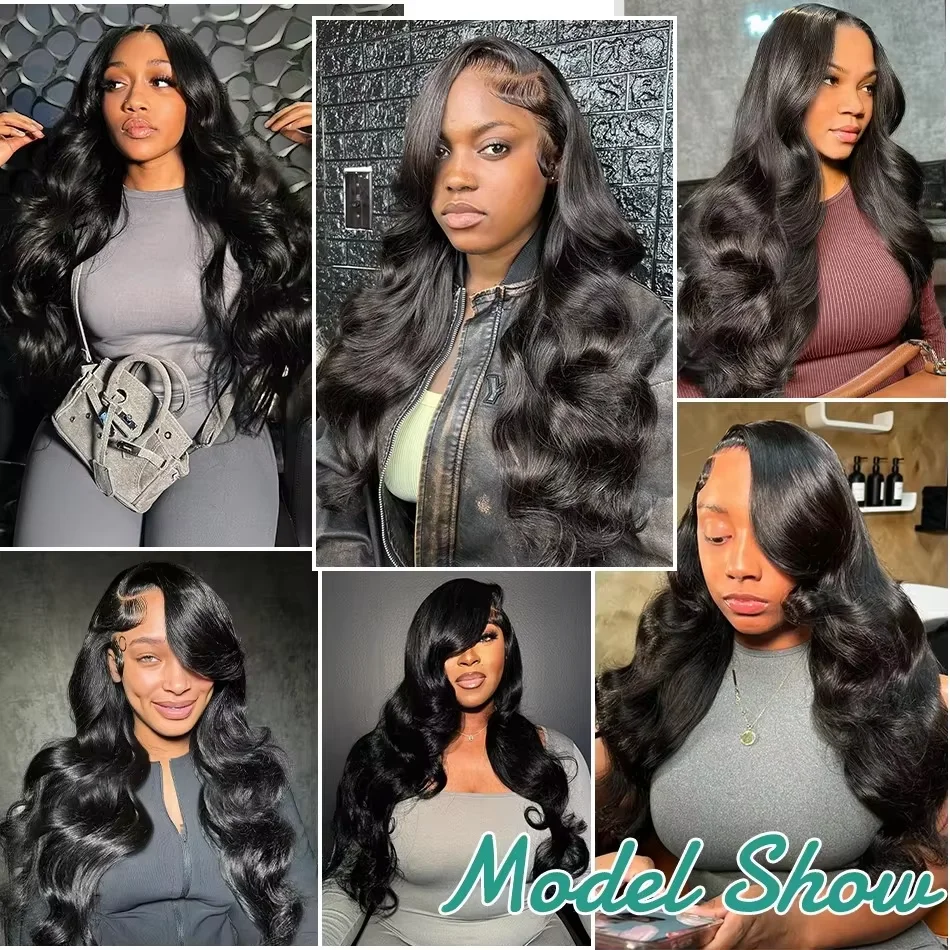 350% 30 40 42 Inch 13x6 Hd Lace Frontal Wig 13x4 Body Wave Human Hair Wigs For Black Women 13x5 Remy Lace Front Human Hair Wig image 5