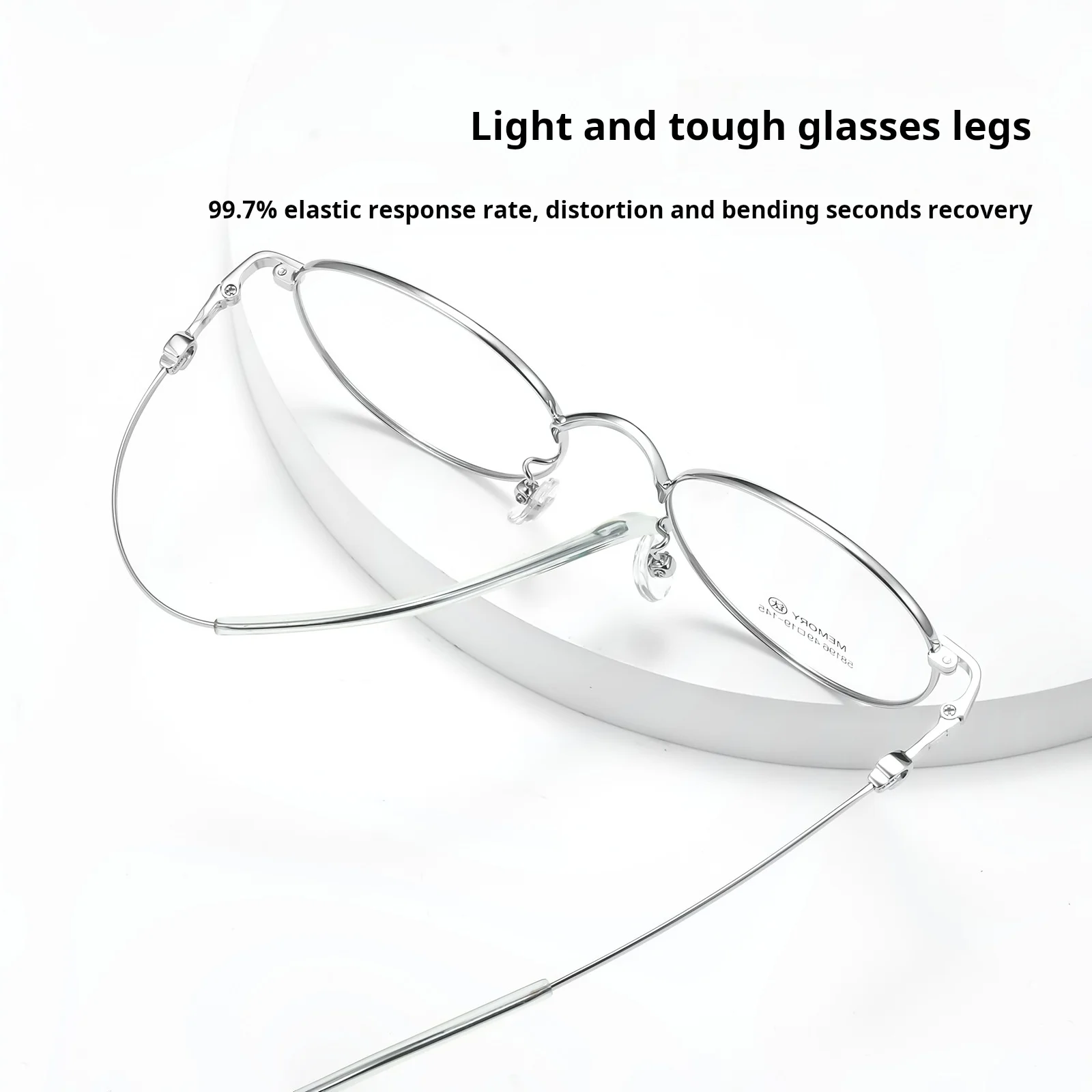 YIMARUILI صغيرة الحجم الرجال والنساء الرجعية النظارات الطبية البصرية المستديرة قصر النظر مد البصر التقدمية سبائك التيتانيوم النظارات #3