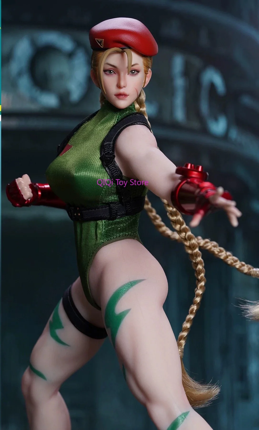 Spot 1/6 Street Fighter Jiami muñeca soldado móvil lucha guerrera P020