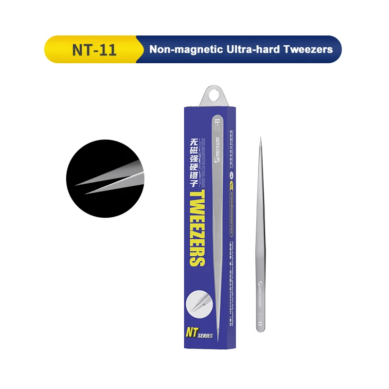 MONTEUR NT-11 NT-15 NT-K Niet-magnetische Ultra-harde Precisie Pincet voor SMD PCB Chip Vliegende Lijn Solderen Telefoon Reparatie Tools