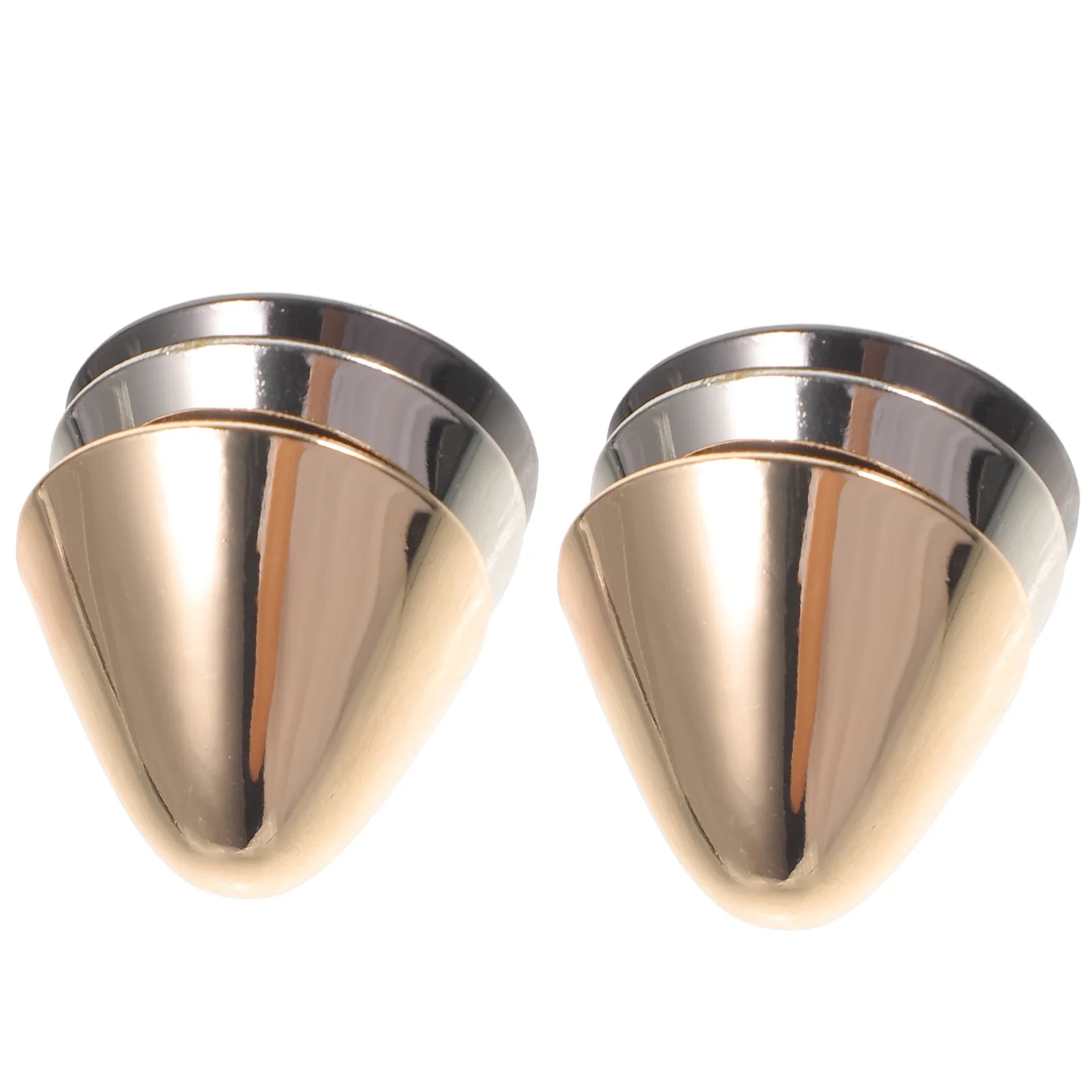 

17 Pcs Golden Silver Gray Women Shoe Tip Covers Metal Toe Caps For High Heels Pointed Protector Home Storage Shoe Rack