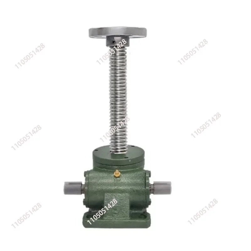 Hand Cranked Electric Spiral Worm Gear Lift Small SWL Screw Lift Screw Lift Table