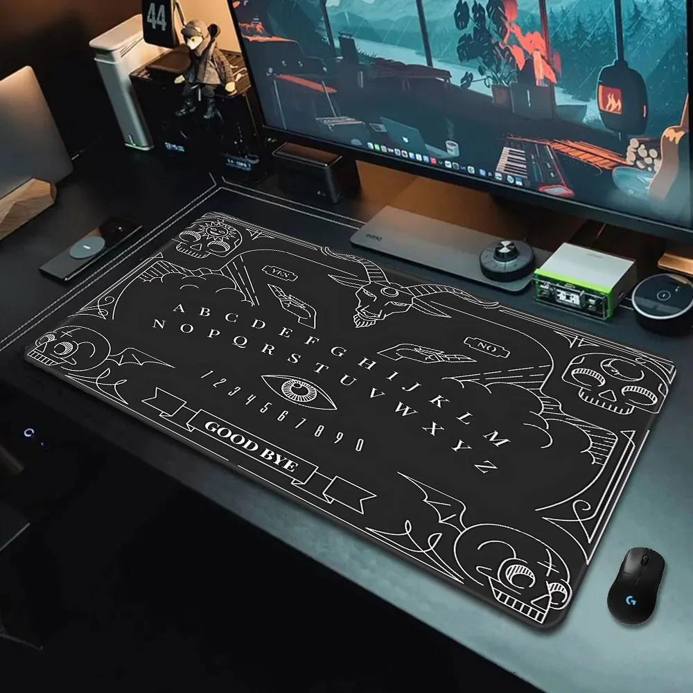 Ouija Board Mousepad HD Printing Computer Gamers Locking Edge Non-slip Mouse Pad XXL90x40cm Keyboard PC Desk Pad