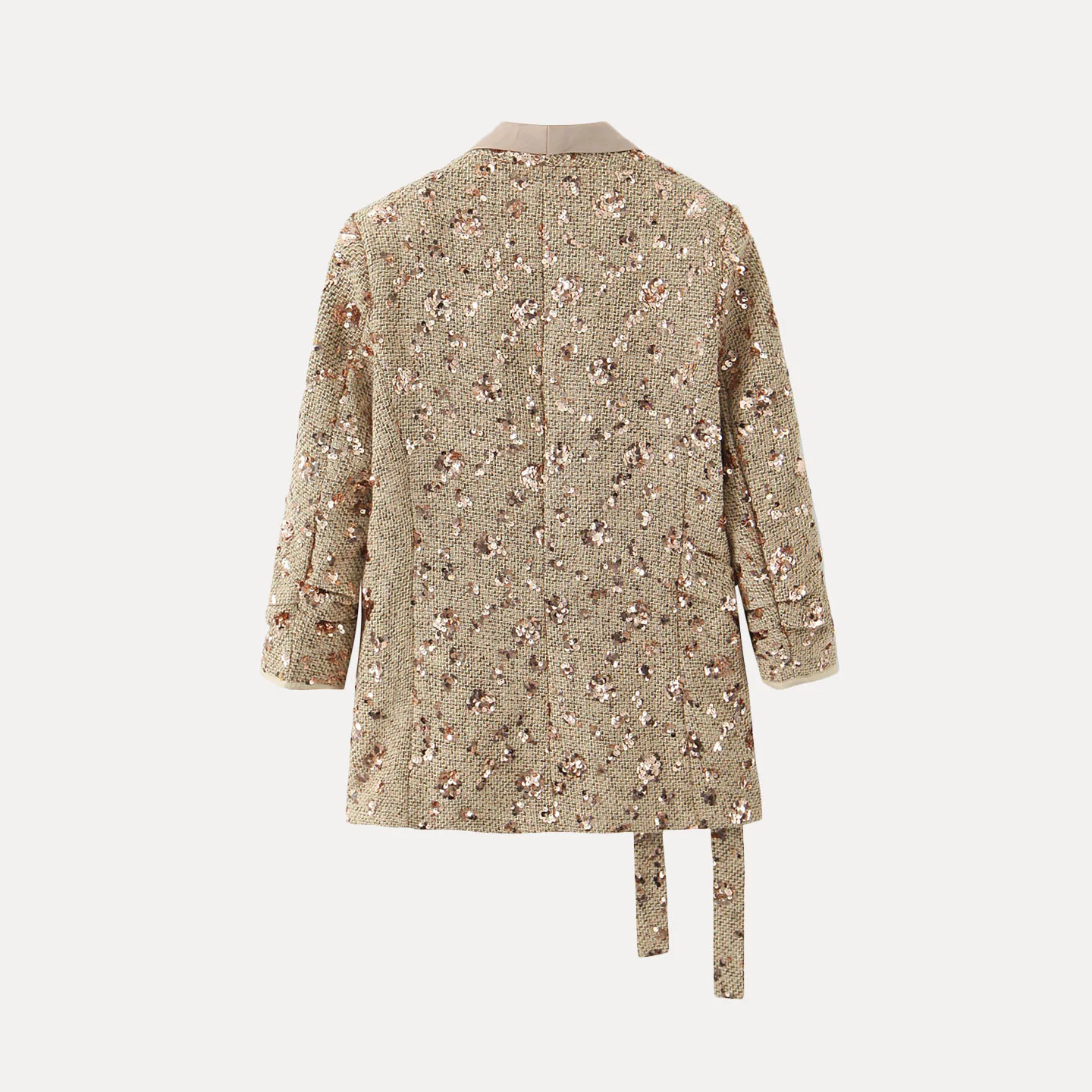 Ele Kralen Werkkleding Jaet 2025 Herfst Nieuwe Sle Damespak Lange Sve Woon-werkvriendelijke Z Merk Kantoor Bovenkleding