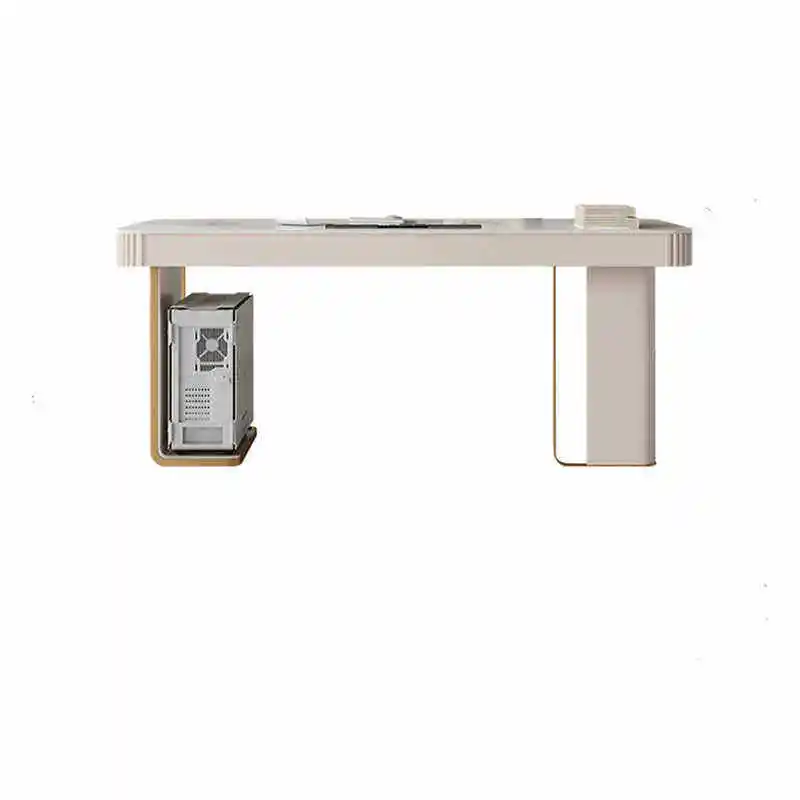 Rock Plate Countertop Custom Modern Italian Light Luxury Minimalist Glossy Durable High-End Household Computer Office Desk